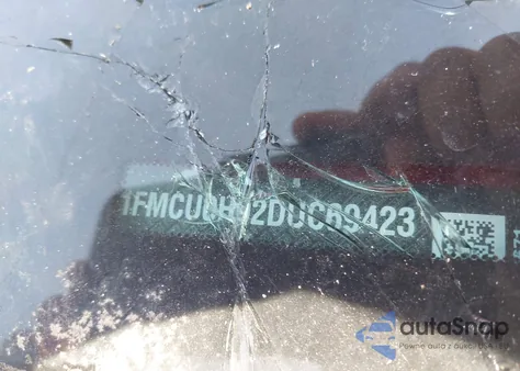 2013 Ford Escape Sel z USA, uszkodzony, nr VIN 1FMCU0H92DUC69423